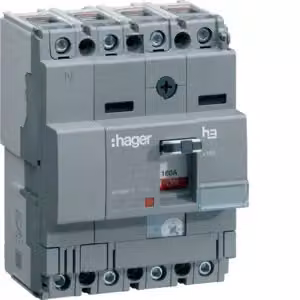 Interruttore automatico, serie x160, 4 poli, 40 kA, 25 A
