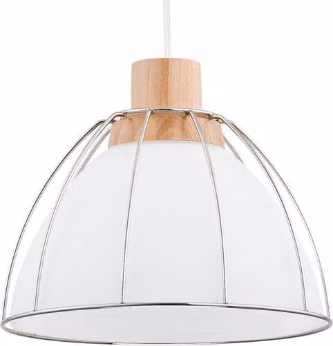 Lampada a sospensione VIVIO in legno chiaro, 1xE27x15W, legno, dimensioni: 90x26x26 cm, IP20, Alfa