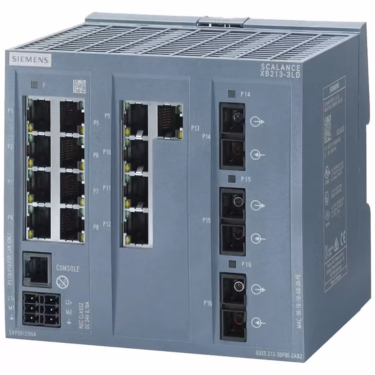 Siemens SIEM 6GK5213-3BF00-2TB2 SCALANCE XB213-3LD Switch IE Layer 2 gestibile 13X - Switch - 0,1 Gbps