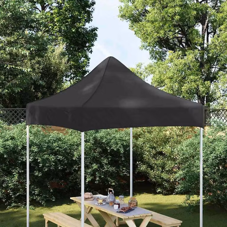 Maison Exclusive - Telo per tendone da festa 2x2 m nero 270 g/m²