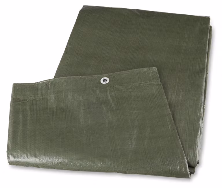 Telo copri tutto universale in tessuto, 4 x 4 metri, impermeabile, 90 g/m²