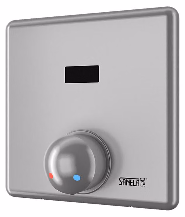 Sanela Controllo automatico della doccia con elettronica ALS e miscelatore per acqua calda e fredda,