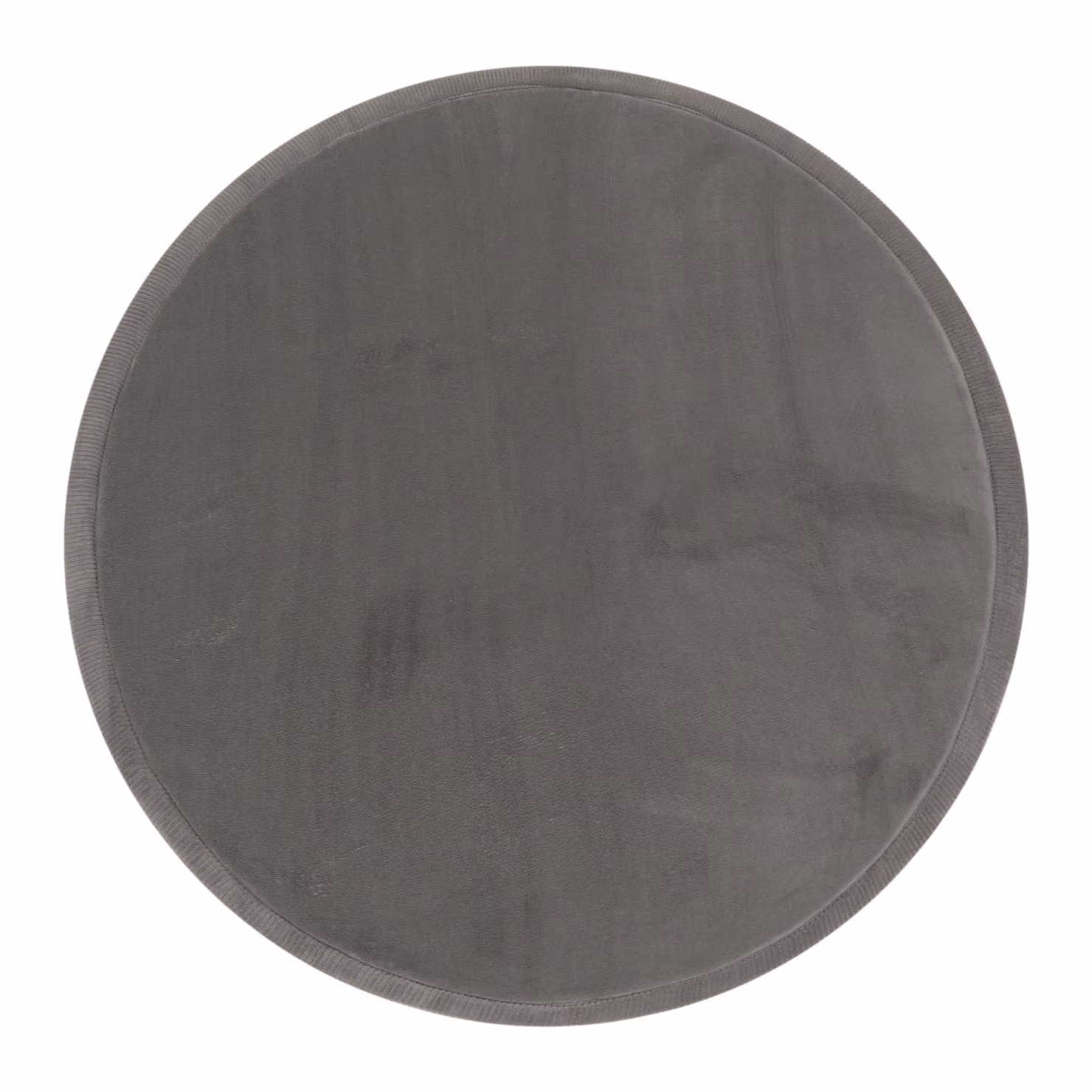 Tappeto rotondo lavabile per bambini Atami grigio Diametro: 200 cm – 1