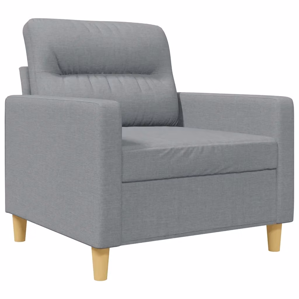 Poltrona Lounge Moderna Grigia con Braccioli e Struttura in Metallo – 2