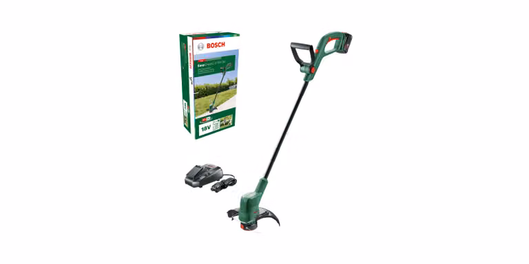 BOSCH Home & Garden 06008C1C05 BOSCH Home & Garden EasyGrassCut 18V-260 Akku-Rasentrimmer 18,0 V, mit 2 Akkus