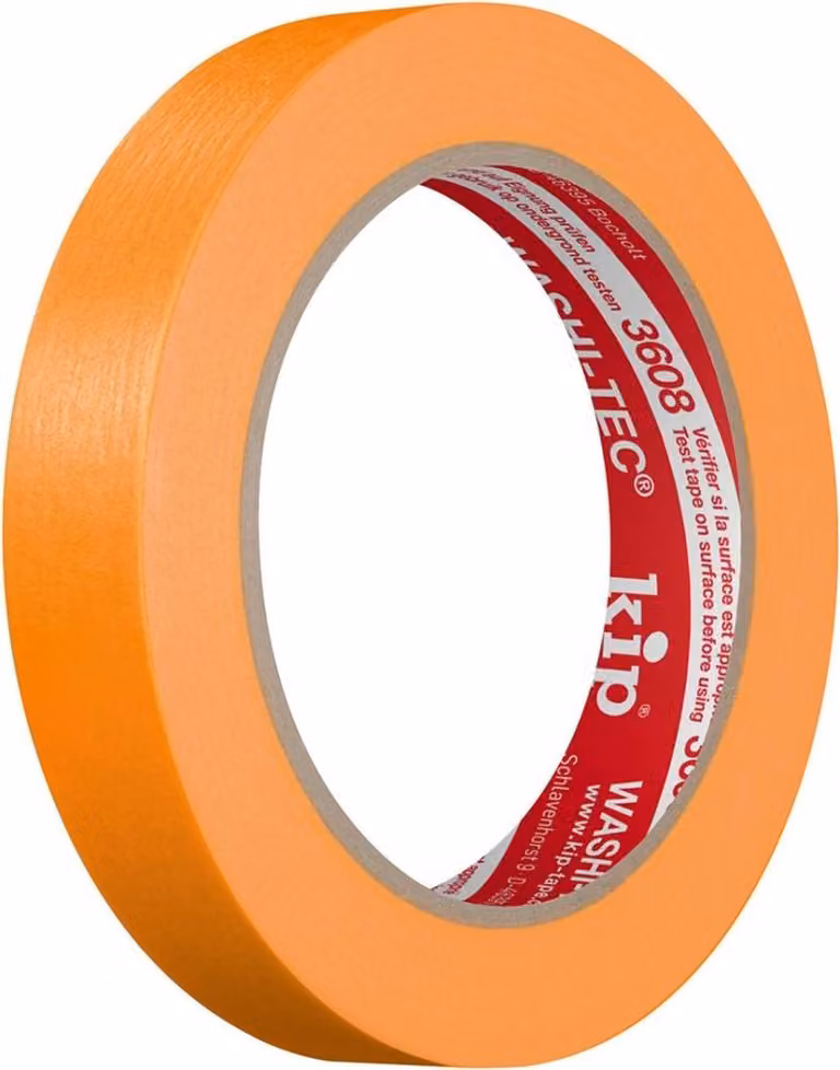 WASHI-TEC Kip STANDARD Arancione crespo oro 30 mm x 50 m