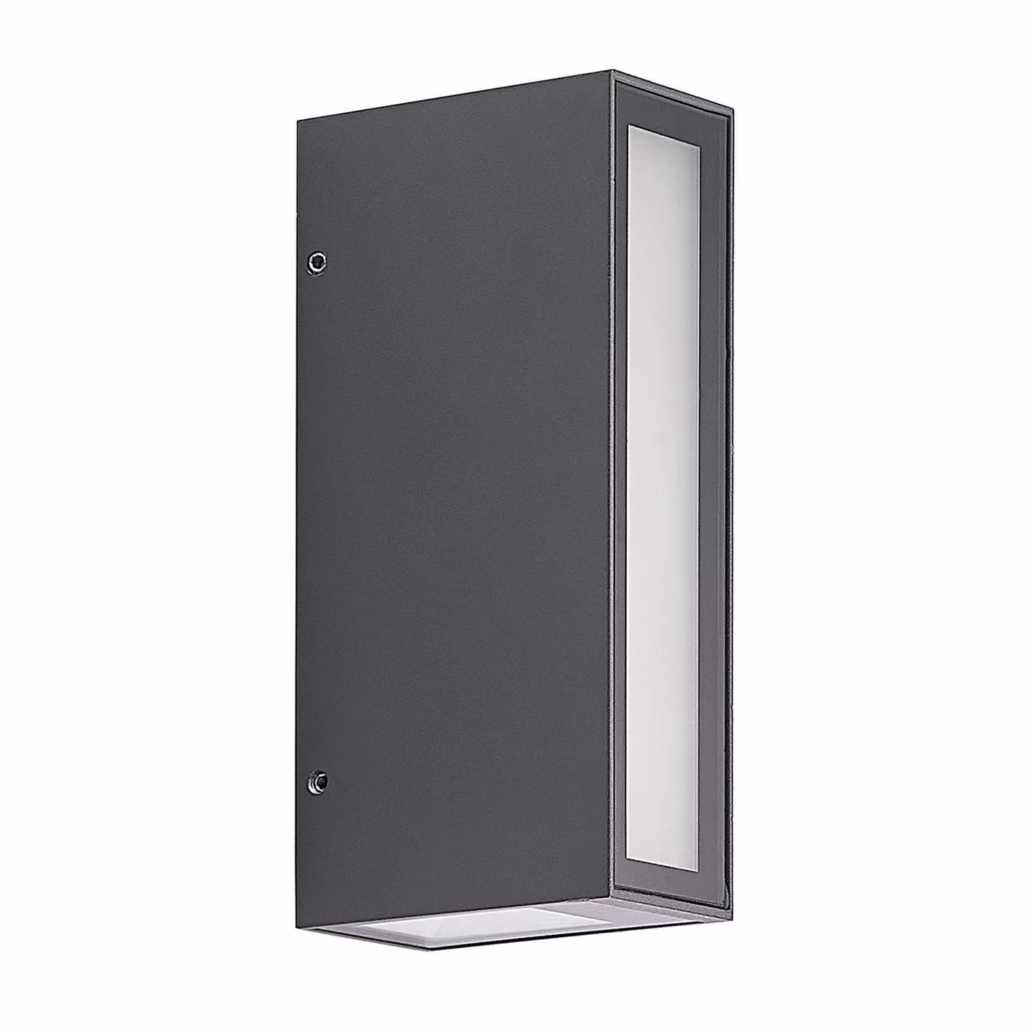 Lampada da parete per esterni Prios Loriava LED in grigio scuro