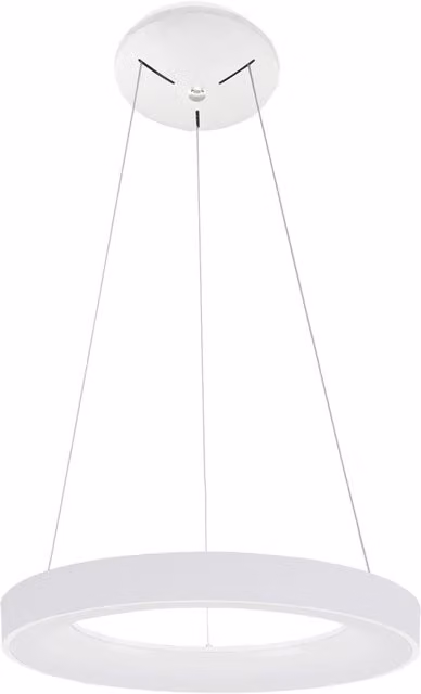 Italux Giulia lampada a sospensione LED bianca Ø48cm
