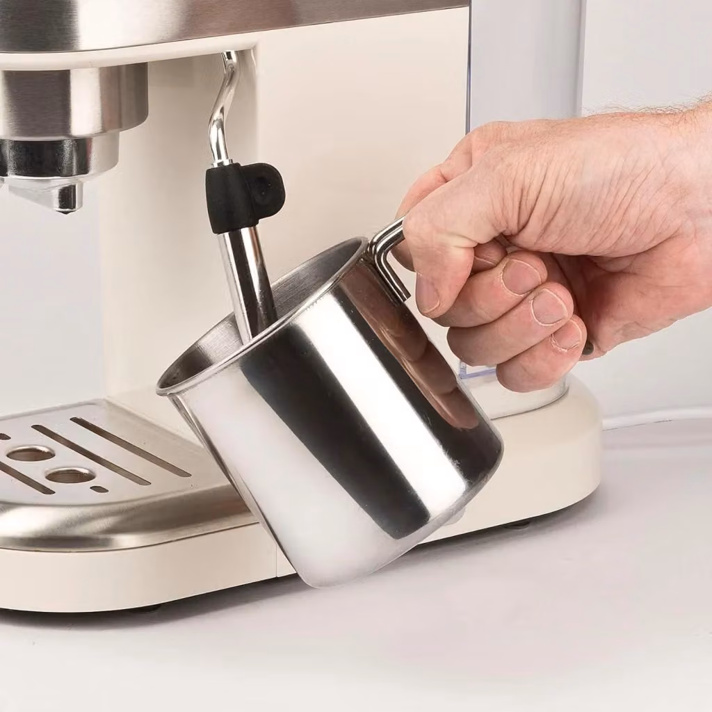 Macchina per caffè espresso Ferrari G3 Amarcord Silver con polvere o cialde, 15 bar, 1350W e vaporizzatore per cappuccino – 2