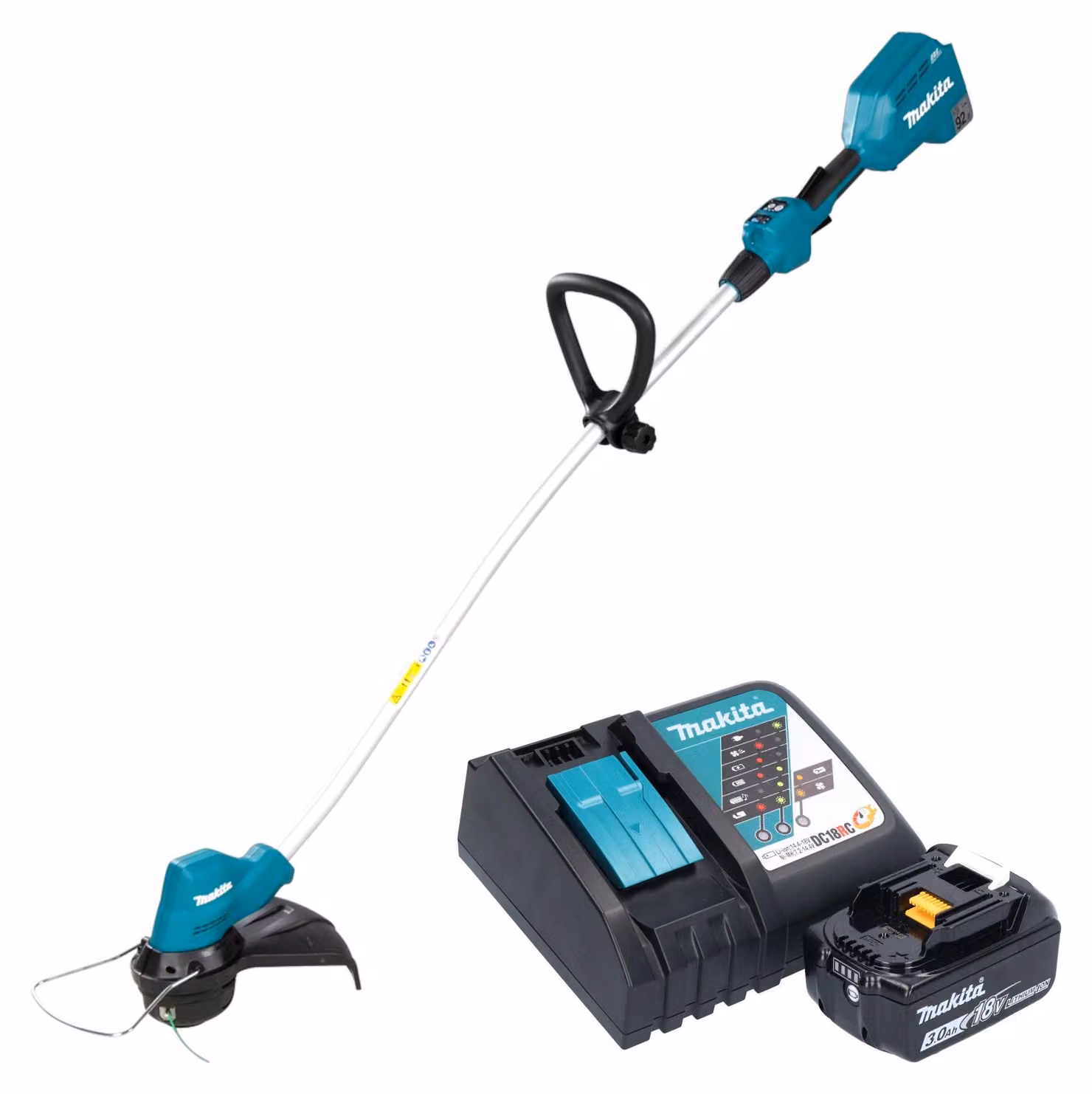 Tagliaerba a batteria Makita DUR 189 RF 18 V 300 mm brushless + 1x batteria ricaricabile 3,0 Ah + caricabatterie