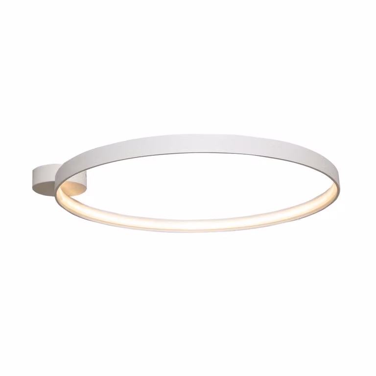 Lampada a sospensione LED CIRCLE bianco opaco 50W, bianco caldo 5520 lm, metallo, dimensioni: 8,5 x 78 x 78 cm, IP20, Zuma Line