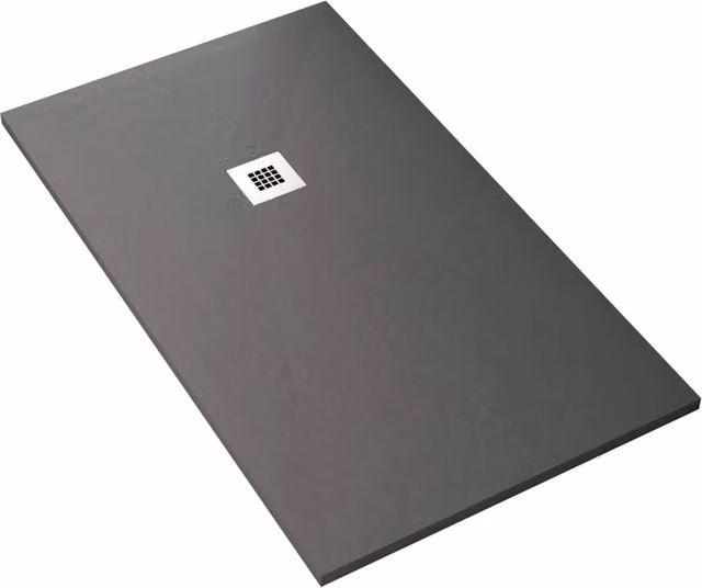 Piatto Doccia in Pietra 75x170 cm Bonussi Ardesia Everest Antracite