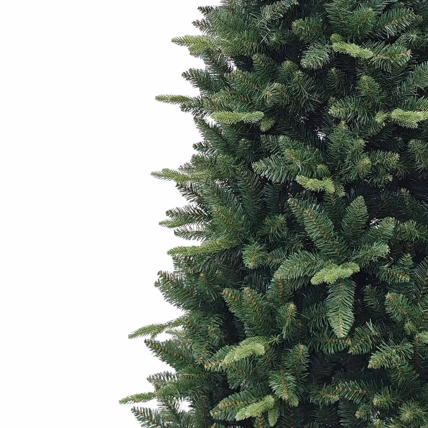 Albero di Natale Artificiale Nevada Vestiamo Casa, Verde, H 210 cm, Diametro alla base: 102 cm – 3