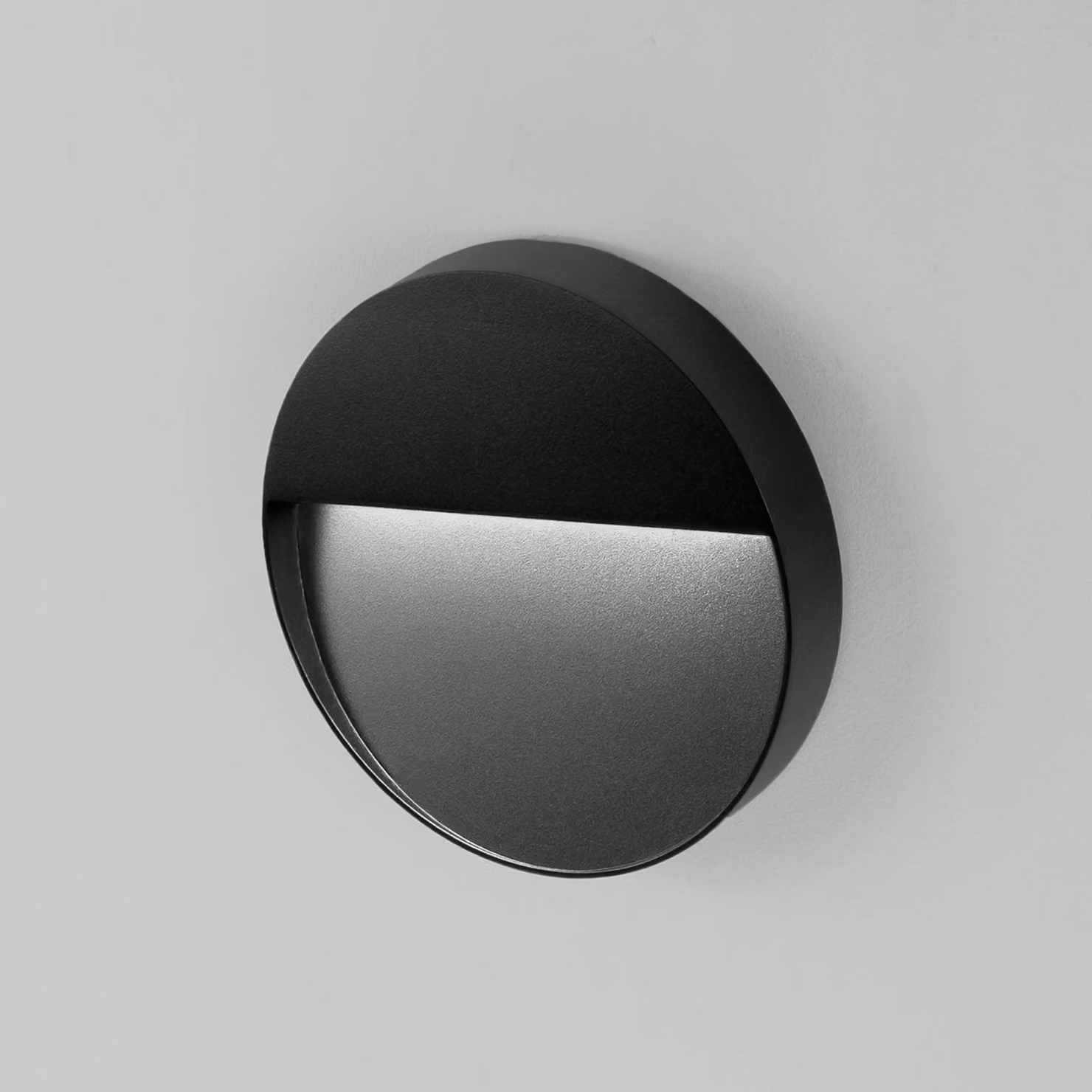 Egger Licht Applique da esterni a LED Vigo XL, Nero, Corridoio, Alluminio, Moderno, Applique LED da esterni