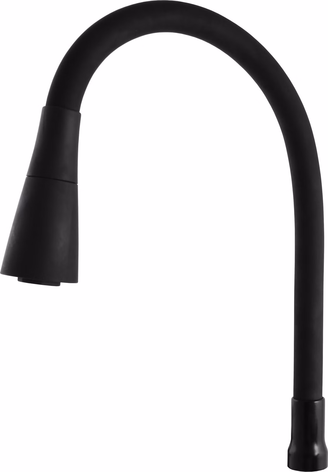 Braccio doccia RAV Slezák Flexi SR0013CMAT, nero opaco