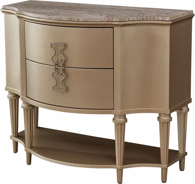 Stilvolle Kommoden Runde Kommode Marmor Luxus Designer Möbel Wohnzimmer xxl big