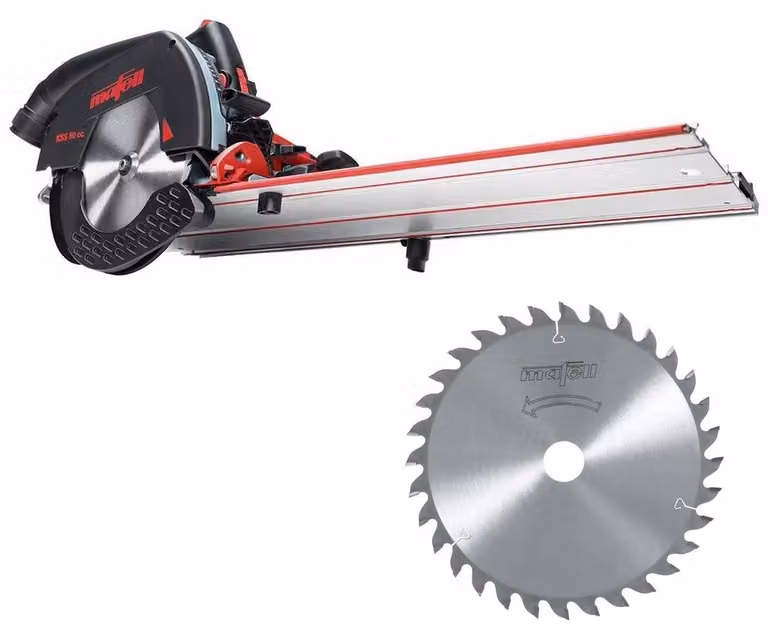 Sega a guida Mafell KSS60cc, 230V, 1800W, confezione in cartone, inclusa lama seghettata (1P0159)