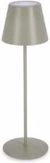 Lampada da tavolo ETNA Bizzotto colore verde con luce RGB e protezione IP54, H 38 cm, L 12 cm
