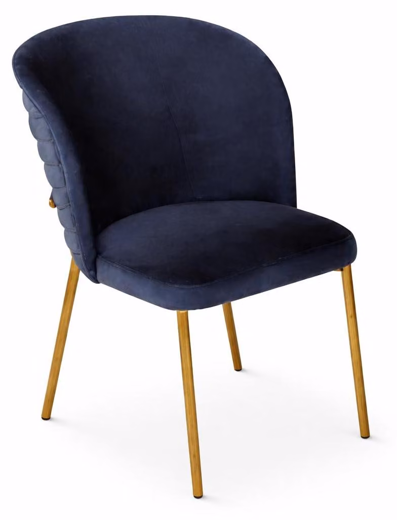 Sedia, stile moderno, colore bianco, nuova, ideale per la sala da pranzo, pratica e confortevole, rivestita in tessuto