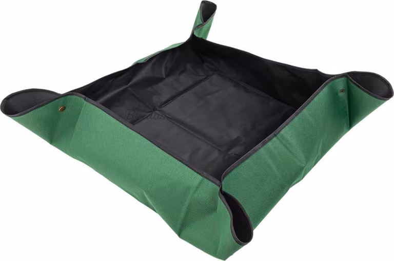 Bradas TQ-P2/100 Tappetino per rinvaso Bradas, 1.000 x 1.000 mm, verde/nero