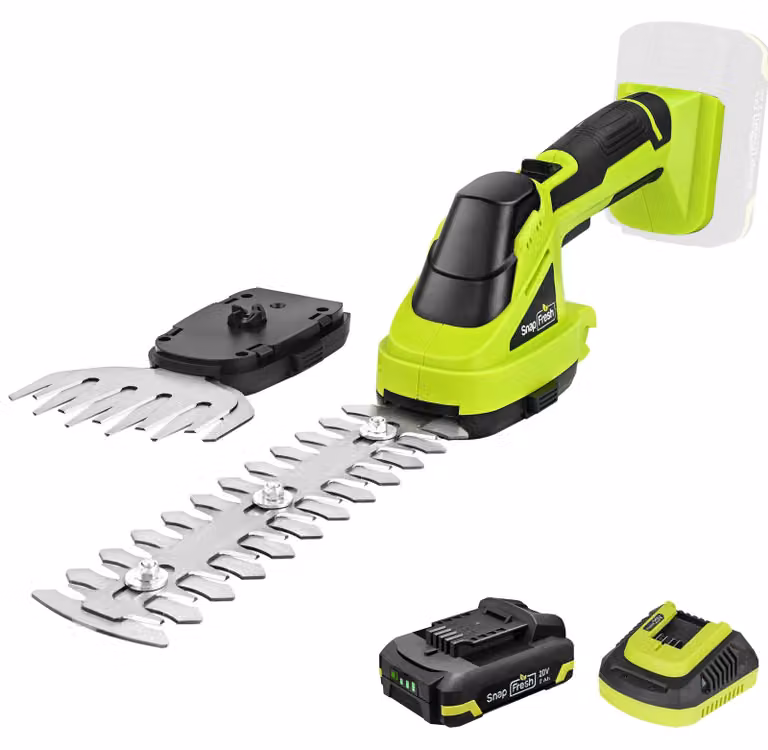 Tagliasiepi a batteria - 20V - Larghezza di taglio: 36 cm - Leggero