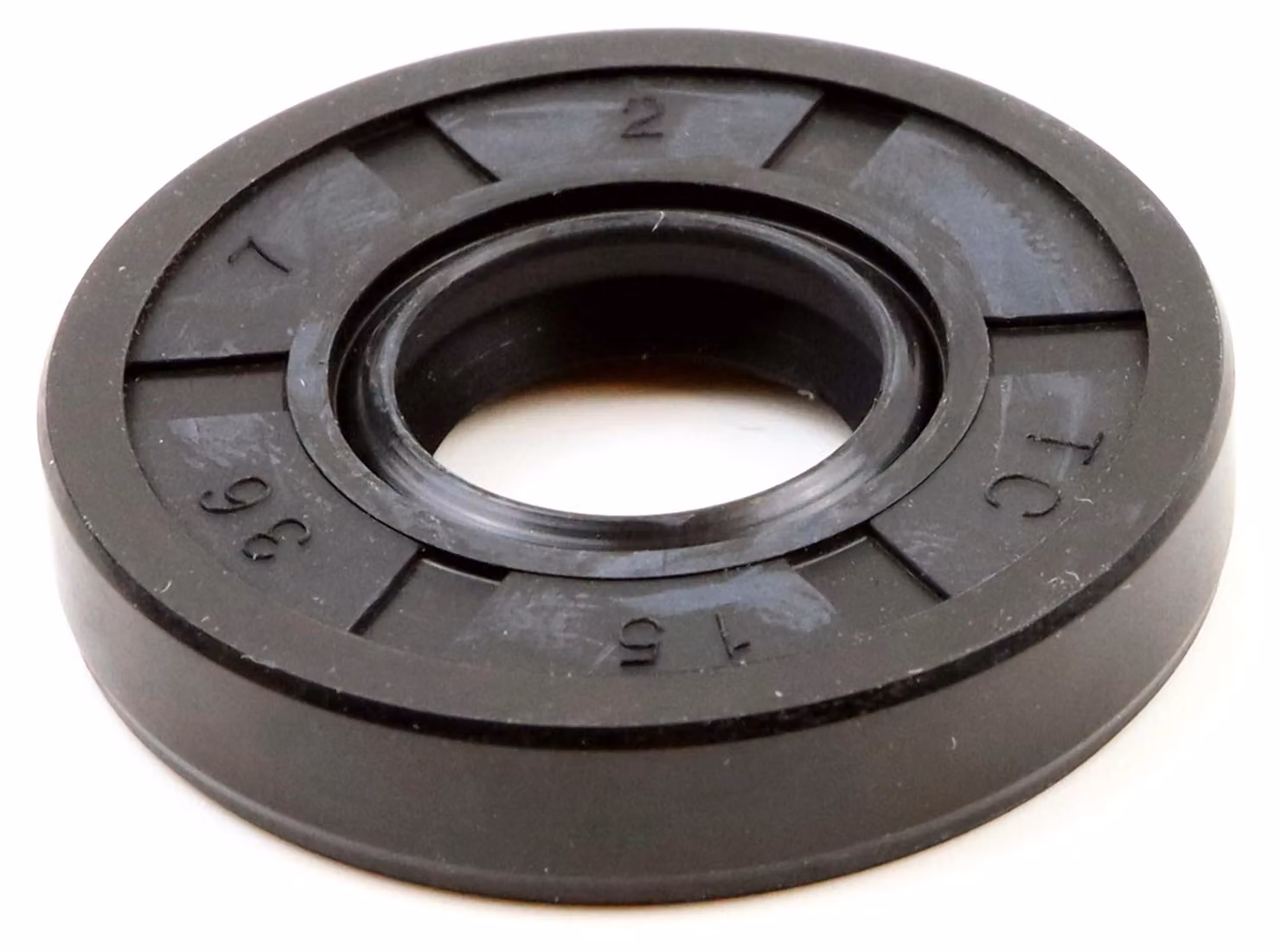 Guarnizione radiale per albero, dimensioni 15x36x7 mm, materiale NBR70, conforme alla norma DIN 3760