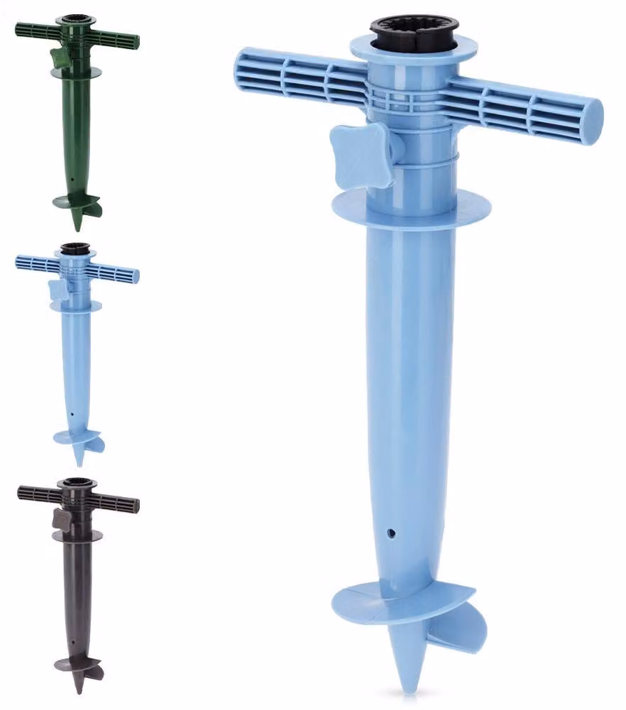 ProGarden | Supporto per ombrellone ad avvitamento 30 cm - Picchetto da prato per ombrellone