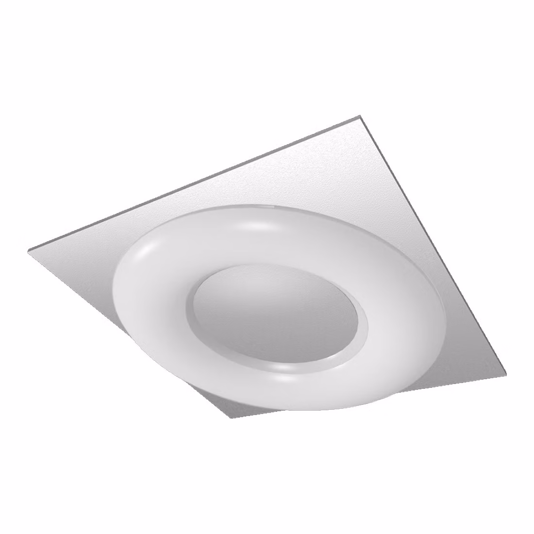 Plafoniera MADISON 1xT5/55W, 4000K, argento/bianco L: 405, L: 50, H: 405, dimmerabile