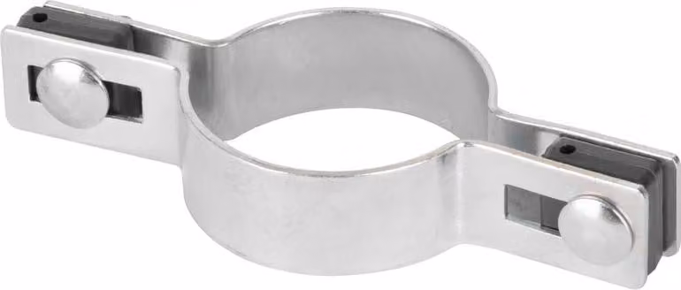 Morsetto Strend Pro EUROSTANDARD, 48 mm, intermedio, zincato, per palo rotondo
