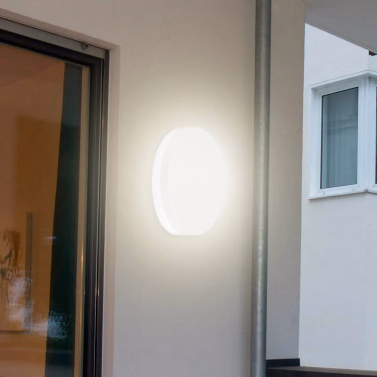 Müller-Licht Plafoniera a LED Naxo, Bianco / Opale, Corridoio, Alluminio, Moderno, Plafoniera LED