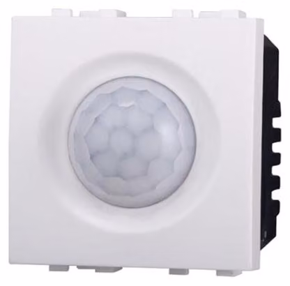 Sensore di movimento infrarossi PIR compatibile Bticino Livinglight colore bianco