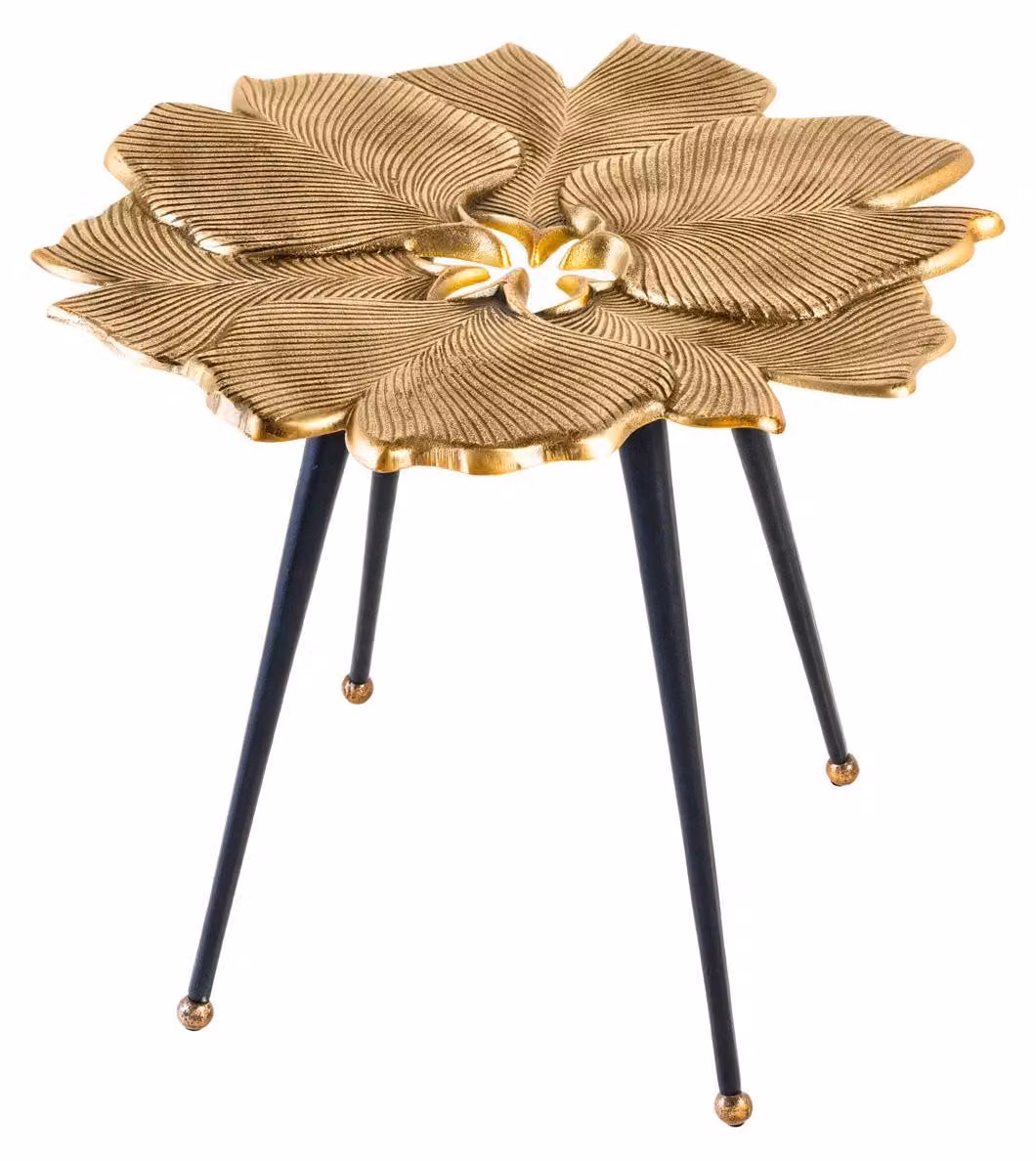 Tavolino da salotto 55 cm, design dorato, moderno, per il soggiorno. ACQUISTA ORA