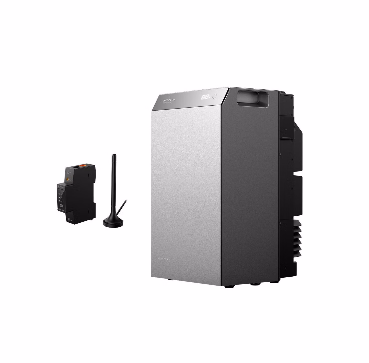 EF ECOFLOW STREAM AC 5000 impianto fotovoltaico da balcone con accumulo da 5.024 Wh, compatibile al 100% con tutti i microinverter