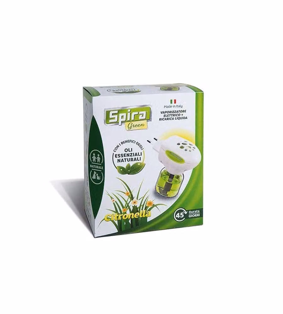 Elettroemanatore Spina Ricarica Liqui. Spira Green