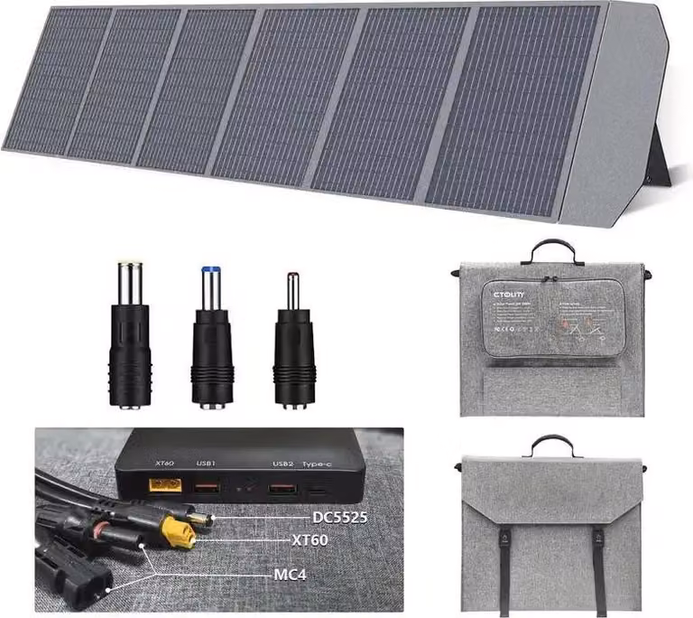 Pannello solare, design portatile, efficienza energetica, SPC 100W