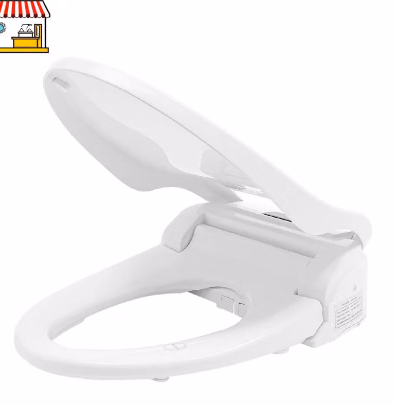 Copertura per WC con bidet elettrico - Copriwater con bidet - Copriwater igienico - Sedile per WC - Con controllo della temperatura