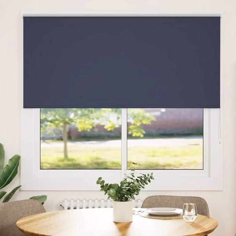 vidaXL Tenda a Rullo Oscurante 150x130 cm Larghezza Tessuto 146,6 cm