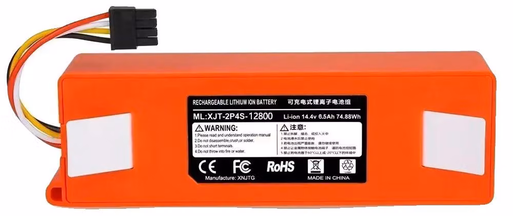 Batterie di ricambio, capacità 6500 mAh, tecnologia agli ioni di litio, 12800 mAh, 14,4 V