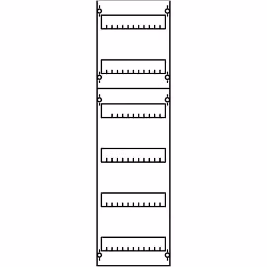 Striebel e John 1V2-150 quadro di distribuzione 6RE / 1FB, modulo BH2 montato su profilo EDF 2CPX077808R9999