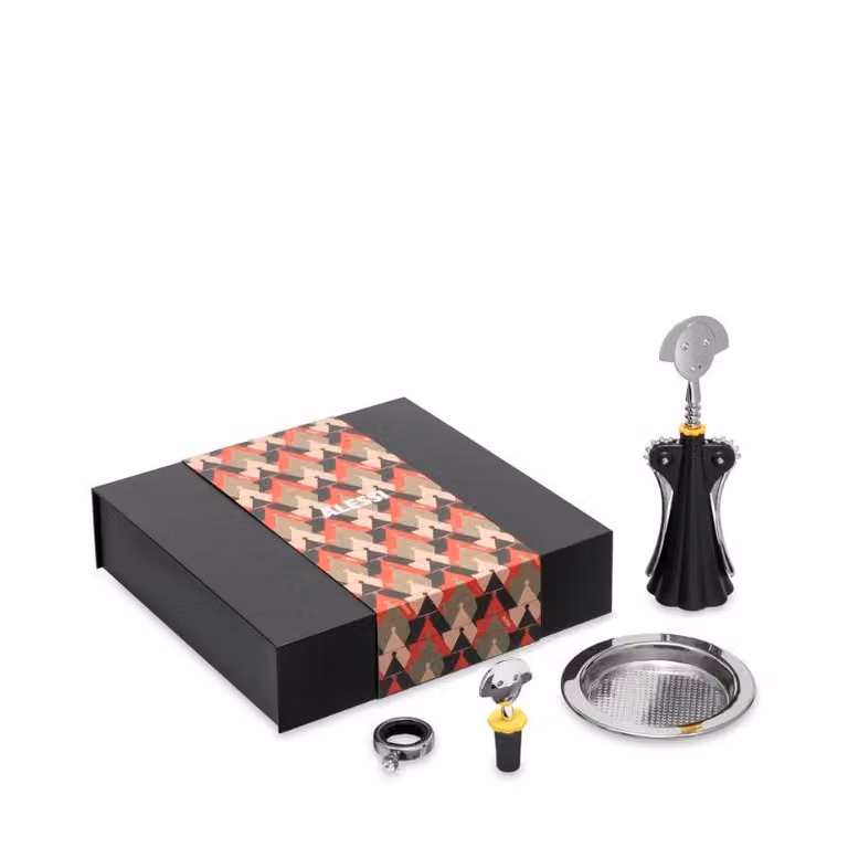 Wine Gift set 4 pezzi Alessi & Wine Alessi