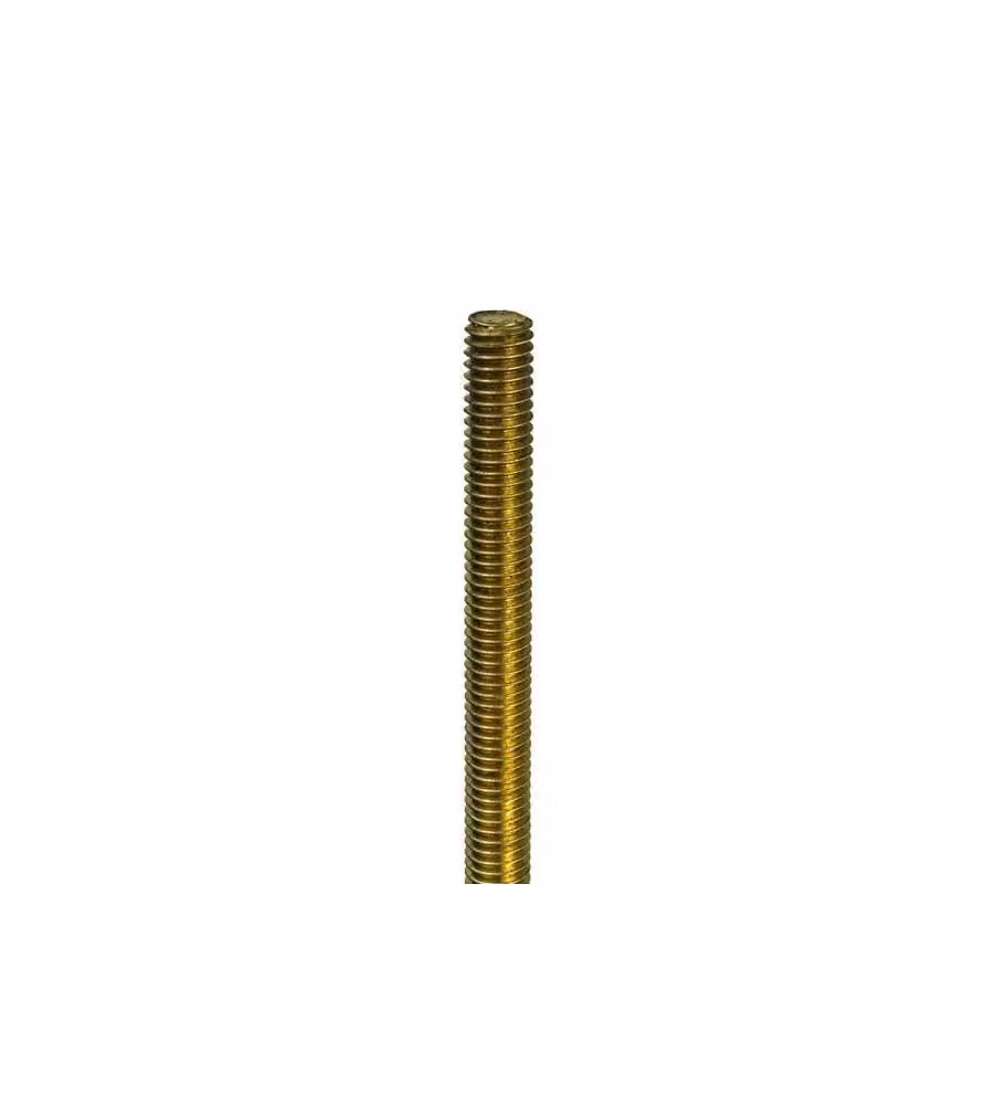 Barra filettata ottone M5 x 1 mt.
