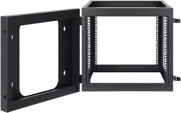 Armadio a Muro 19'' Open Frame 4 Montanti 9U