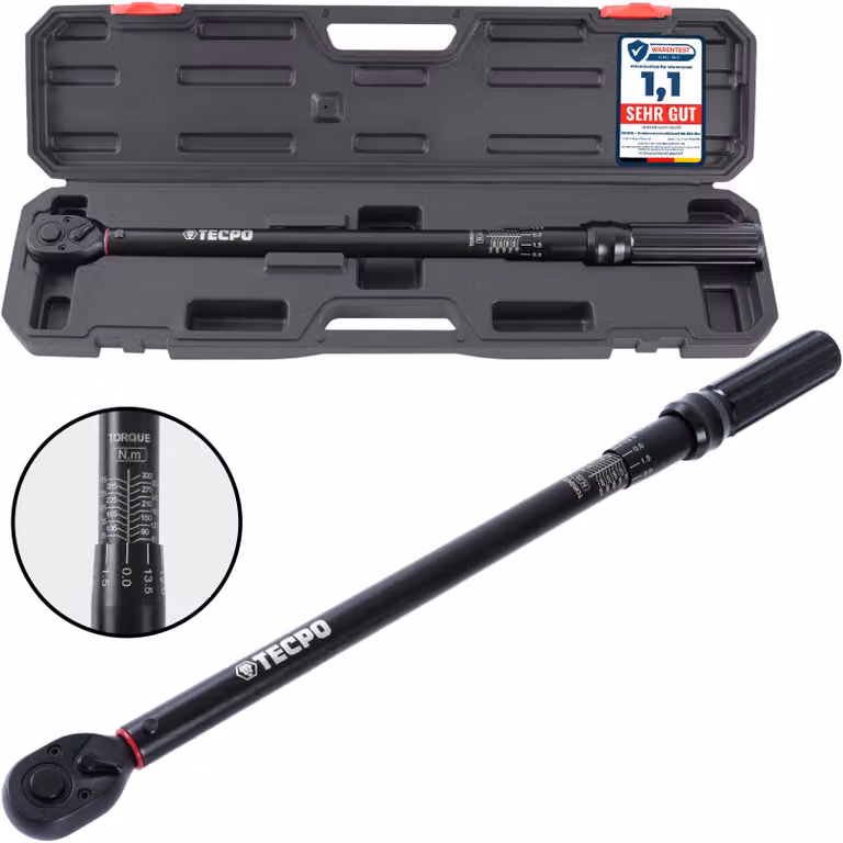 Chiave dinamometrica TECPO 1/2" 60-330NM