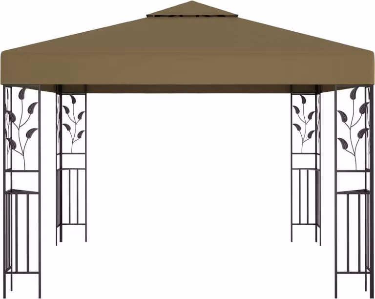 Gazebo 3x3 m Grigio Talpa 180 g/m²