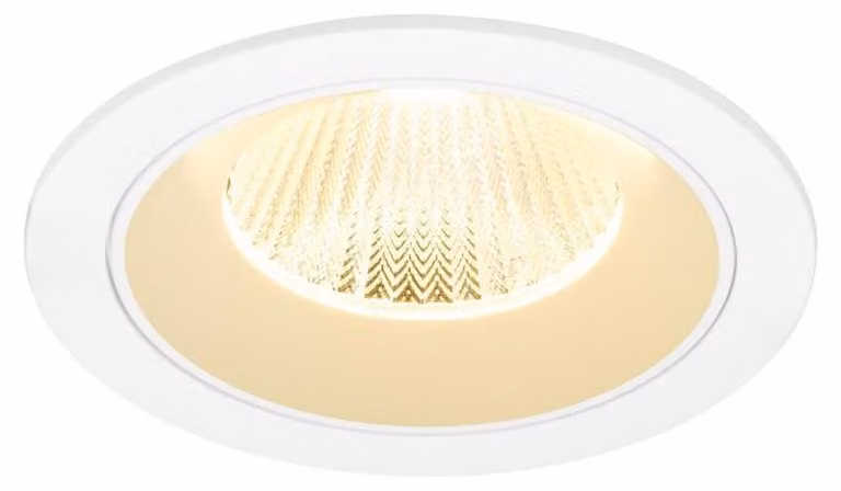 SLV 1009787 NUMINOS® L, plafoniera da incasso, 3000 K, 40°, IP20, rotonda, bianco
