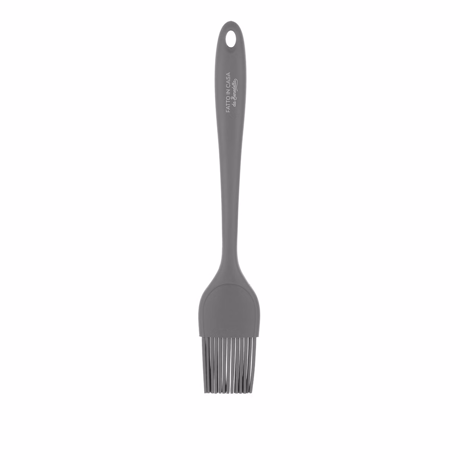Pennello in silicone Fatto in casa da Benedetta grigio scuro, Lunghezza: 26 cm – 2