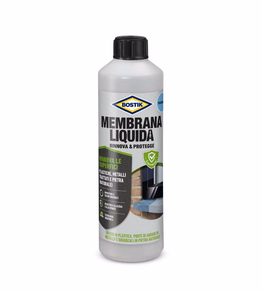 Bostik Membrana Liquida Rinnova e Protegge da Agenti Atmosferici 500ml