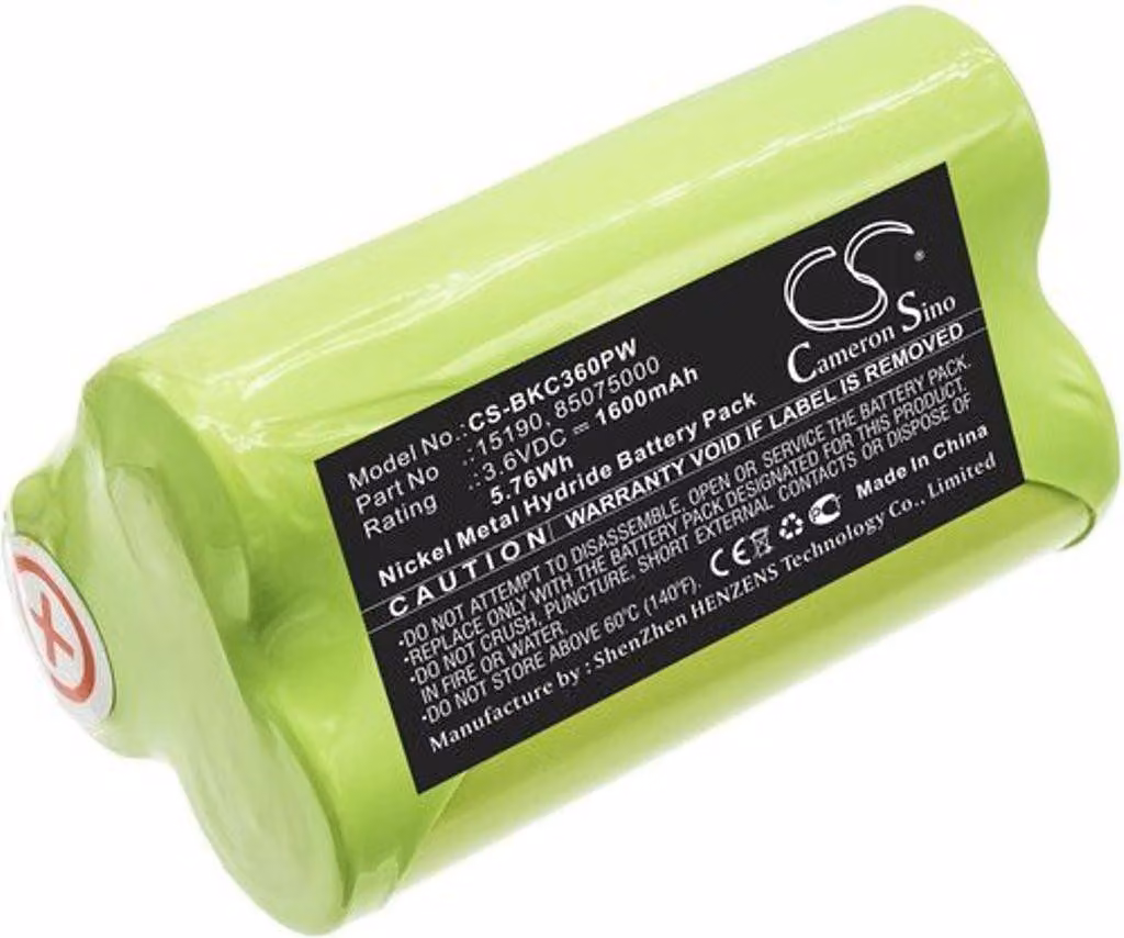 Batterie pro Black & Decker Kc360h, 1600 mAh, Li-Ion