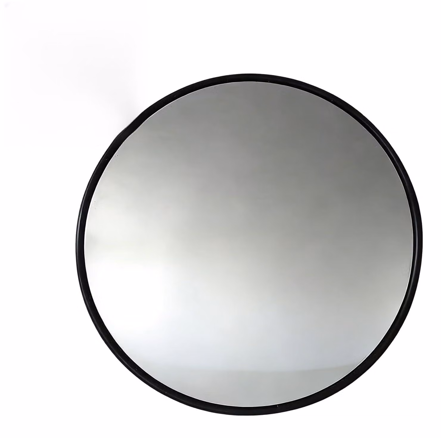 Specchio di sicurezza da 30 cm, convesso, rotondo, per garage, colore nero