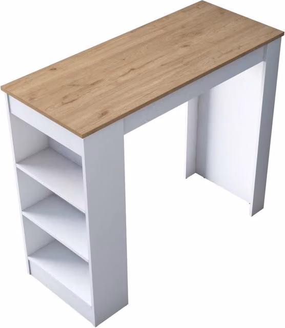 Tavolo da pranzo in legno "Juan" - 120 x 50 x 100 cm - Marrone